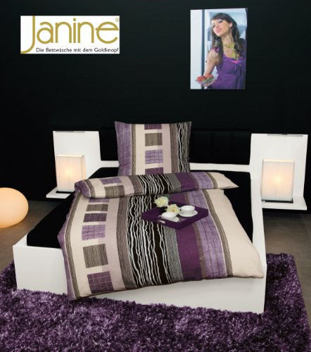 Janine Mako Soft Seersucker Bettwäsche 155x220 2tlg.