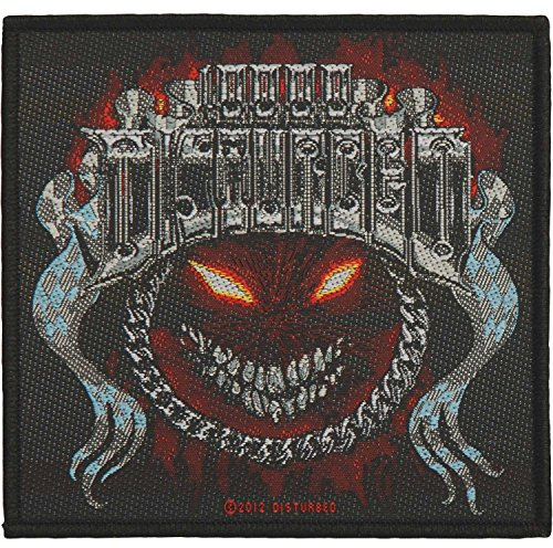 Disturbed Chrome Smile Official Patch (10cm x 10cm) One Size