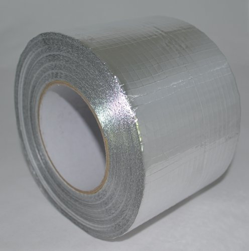 Alu-Klebeband, Gewebe verstärkt, 45m x 100mm
