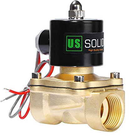 U.S. Solid 1 G 24V AC Messing Magnetventil Direktgesteuert für Wasser Luft Gas Öl NC