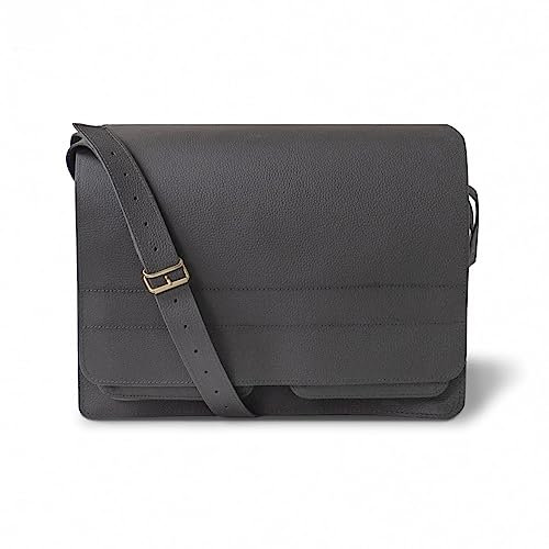 Jahn-Tasche – Sehr Große Aktentasche / Lehrertasche Größe XXL aus Leder, Schwarz, Modell 677