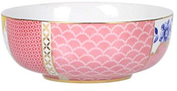 Pip Studio - Bowl Royal - 12,5 cm, Porzellan, Fein, Rund, Geblümt, Pink, Dishware Bowl