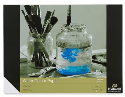 25% Cotton Watercolour Paper by Rembrandt