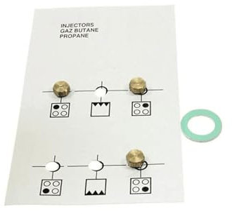 SACHET INJECTEURS GAZ BUTANE pour CUISINIERE BEKO - 4431900083