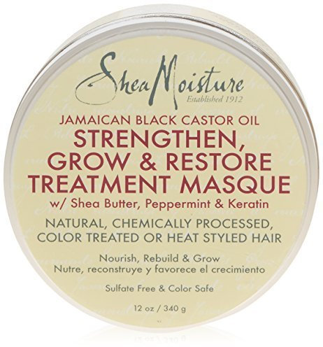 Shea Moisture Jamaican Black Castor Oil Strengthen & Restore Treatment Masque 340g x2