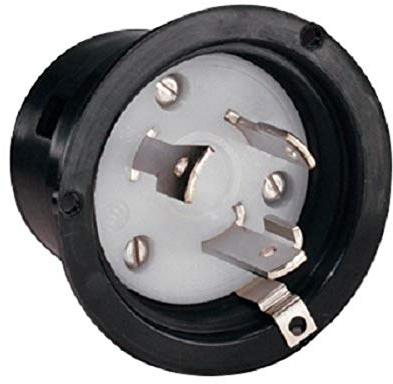 Marinco 305CRMB Replacement Interior for 303 3-Wire Locking Power Inlets (303SSEL-B, 303SSEL-BRV)