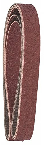 Bosch Sanding Belts for Black and Decker Powerfile (13mm width / 120 Grit / 3 Pieces / Wood / Part Number 2609256239)
