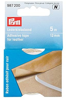 Prym 987200 Lederklebeband 12 mm, transparent