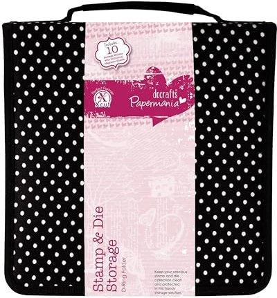 Docrafts Papermania - Aufbewahrungstasche für Stempel und Stanzschablonen