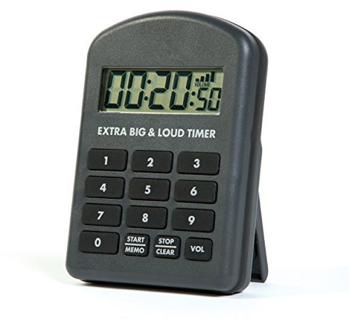 Extra Big & Loud Timer - for Noisy Commercial Kitchens!
