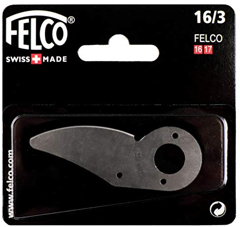 FELCO 16/3 Ersatz-Klinge (für FELCO 16, 17 Handschere, Ersatzschneidklinge, Einzelpackung), silberfarben