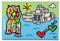DONSOUVENIR MAGNETICO Puppy Bilbao Corazones IMAN
