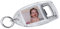 Bottle Opener Blank Keyring ready to take your own insert - pack of 10