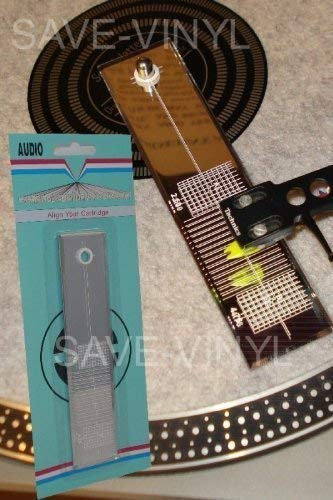 Turntable Phono Cartridge Stylus Alignment Protractor Tool Mirror Consumer Portable Electronics/Gadgets
