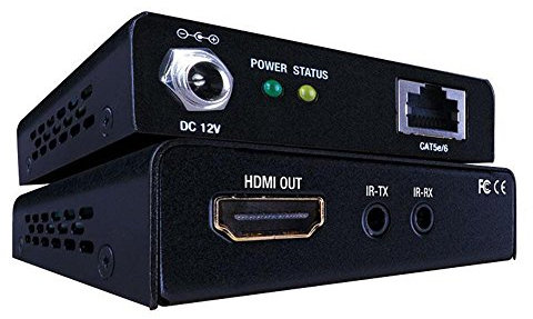 Evolution EVEX2006 Ultra Slim HDMI® over Single Cat5e/Cat6 Cable Extender with PoE