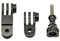 PROtastic Aluminium CNC Metal 3 Way Pivot Arm for GoPro Hero, SJCAM, Yi Cameras RUST PROOF