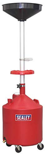 Sealey AK80D 80ltr Mobile Oil Drainer Manual Discharge
