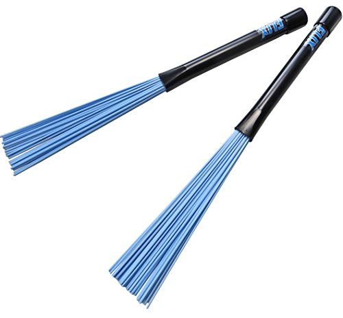FLIX FFR Rock Besen Blue Brush Jazzbesen
