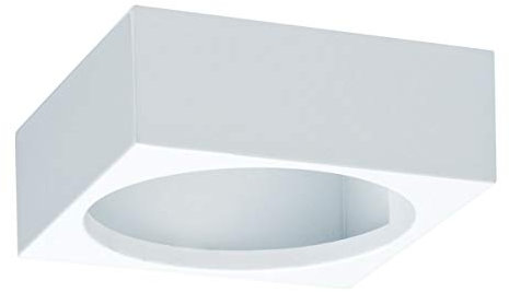Paulmann 93537 Möbel Aufbauring f.Möbel Einbauleuchte / Einbaulampe IP44Quadro schwenkbar Weiß