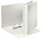 Esselte 49739 Ringbuch Präsentation, mit Taschen, A4, PP, 2 Ringe, 40 mm, weiß