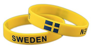 Evankin Unisex Silikon-Armband mit Landesflagge, Gummi, sportliches Mode-Armband, Einheitsgröße, Silikon, Kein Edelstein