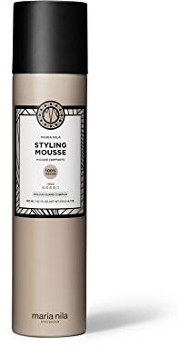 Maria Nila Styling Mousse, Halt 4/5, Verleiht Volumen & reduziert statisches Haar, Antioxidantien bewahren die Haarfarbe, 100% vegan, Sulfat & Parabenfrei 300ml