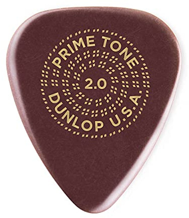 JIM DUNLOP Plektrum Primetone Smooth 2,00mm 12 Stück