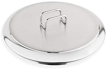 Barazzoni Tummy Coperchio, Acciaio inox 18/10, Diametro cm 26. Made in Italy.