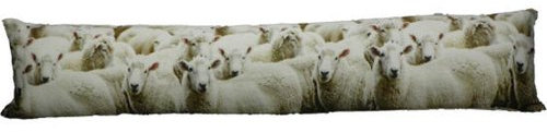 Mars & More - Windstopper - Schafe - 90 x 15 cm - 100% Baumwolle - inkl. Füllung