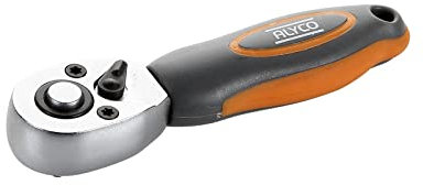 Alyco Orange (HR) - Llave de Carraca Corta 1/4 HR,72 dientes - 170718