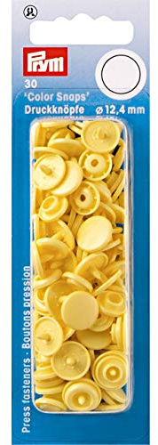 Non-sew ColorSnaps 12.4 mm Banana