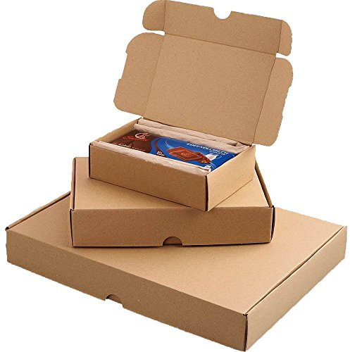 karton-billiger 25x Maxibriefkarton A5 240x160x50mm