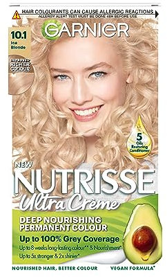 Garnier Nutrisse 10.1 Ice Blonde Permanent Hair Dye
