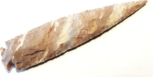 Große Pfeilspitzen/Speerspitzen bis 25cm Steinzeit Nachbau (23-25cm)