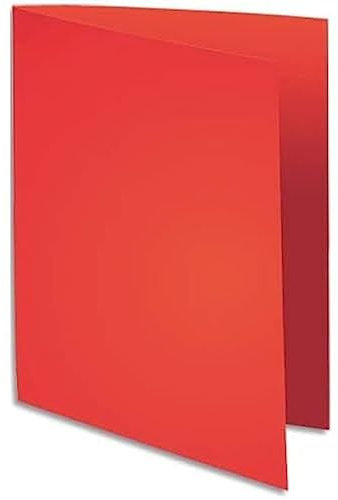 Exacompta 160012E 25er Pack Aktenmappe 50x70cm Fotomappe Zeichenmappe Gelb
