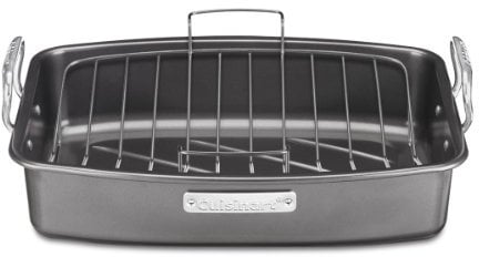 Cuisinart ASR-1713V Ovenware Classic Collection 17-by-13-Inch Roaster with Removable Rack