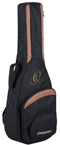 Ortega ONB12 - Custodia per chitarra da concerto 1/2, colore nero