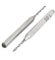 sourcing map 10, 05 mm Tipp Spiral Flute Wolframcarbid Micro Leiterplatte Bohrer de