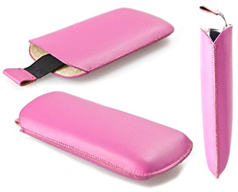 caseroxx Slide-Etui für Swisstone BBM 320, Tasche (Slide-Etui in pink)