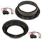 Sound-way - Spacer rings adapters kit for 165mm speakers compatible for Volkswagen skoda seat - KC13