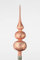 Weihnachtsbaumspitze Groß 35cm in Ice Rosa Silber Regen Baumspitze Spitze Tannenbaumspitze Christbaumspitze Weihnachtsbaum Christbaum Tannenbaum Christmas Tree Top