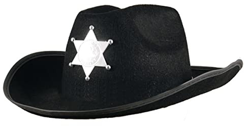 Smiffys Sheriff Hat with Badge