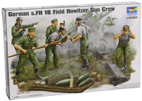 Trumpeter 1:35 - German WWII s.FH Field Howitzer Gun Crew