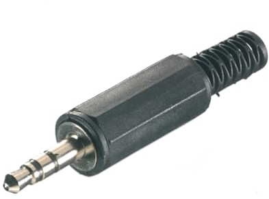 Vivanco 8/07-N 3,5 mm Stereo Klinken-Stecker schwarz