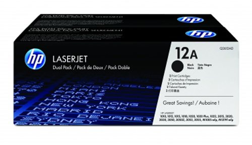 HP Laserjet 1010 (Q2612AD) Original Toner von HP - Schwarz/Black / ca. 2.000 Seiten