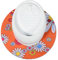 Lucky-Kitty Unterlegmatte aus Neopren (Orange)