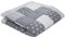 ULLENBOOM Krabbeldecke für Baby 140x140 cm, 100% OEKO-TEX Materialien, Made in EU, Dick & weich gepolstert, Graue Sterne - ideal als Babydecke, Krabbelmatte & Spieldecke Baby
