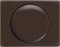 Hager ARSYS – Platte mit Taste Dimmer Kunststoff Marron