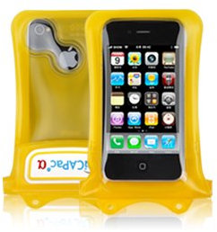 DiCAPac WP-i10 Unterwassertasche für iPhone 3. + 4. Generation & iPod (Farbe Gelb)