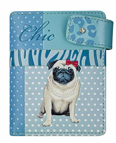 bb-Klostermann HUNDE- Geldbörse 35009 (blau Mops)